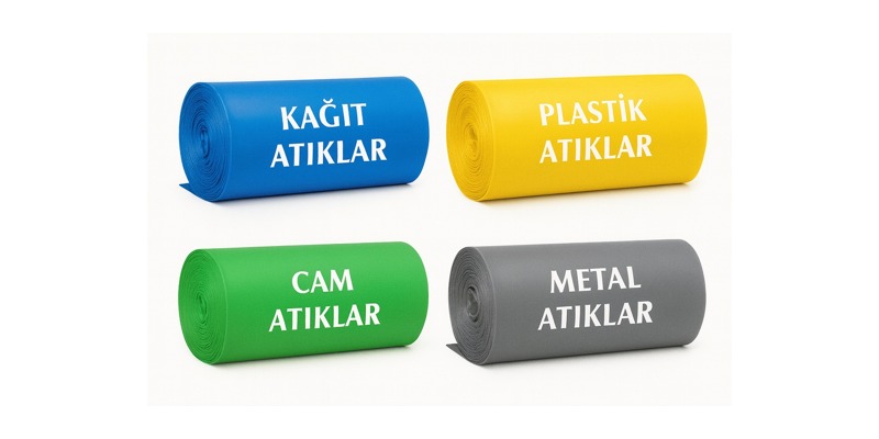 Sıfır atık çöp poşetleri