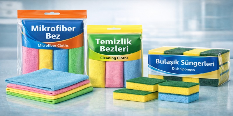 Temizlik bezleri ve süngerler